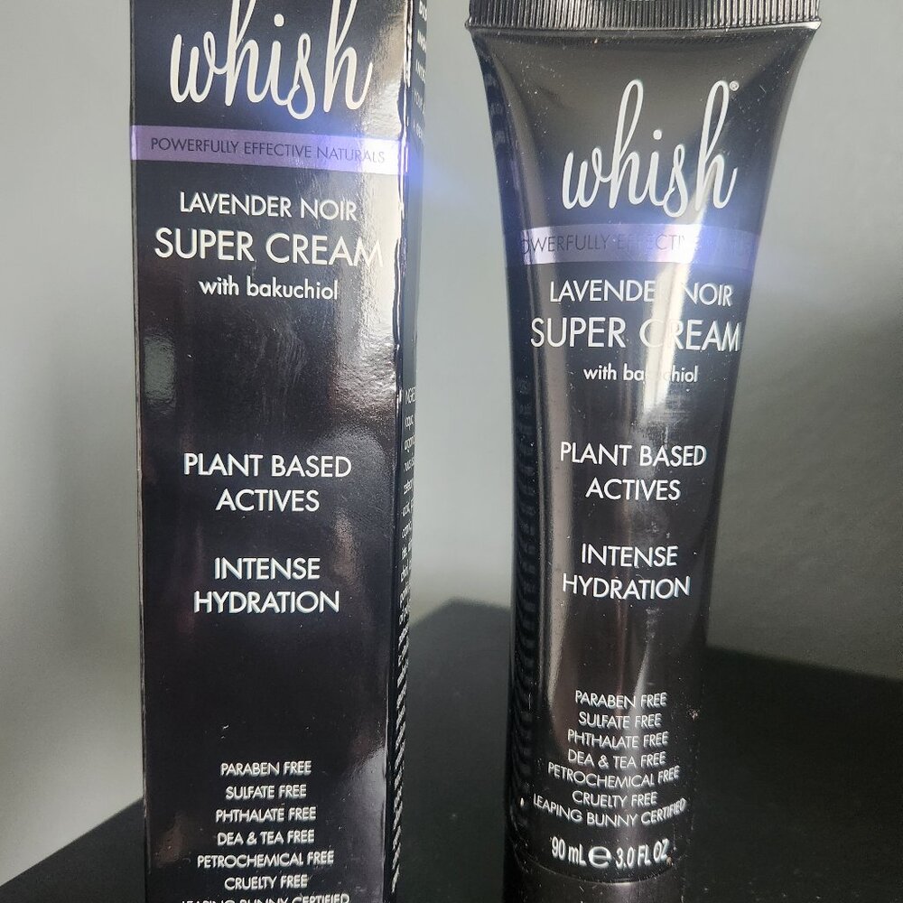 Whish Lavender Noir Super Cream with Bakuchiol 3 fl oz